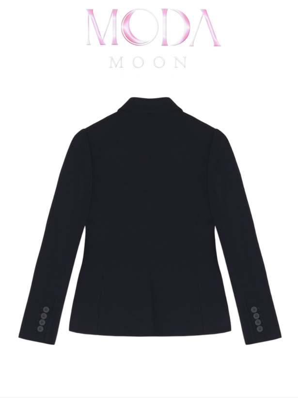 کت و شلوار زنانه مدل Asymmetric Tailored Navy برند MODAMOON