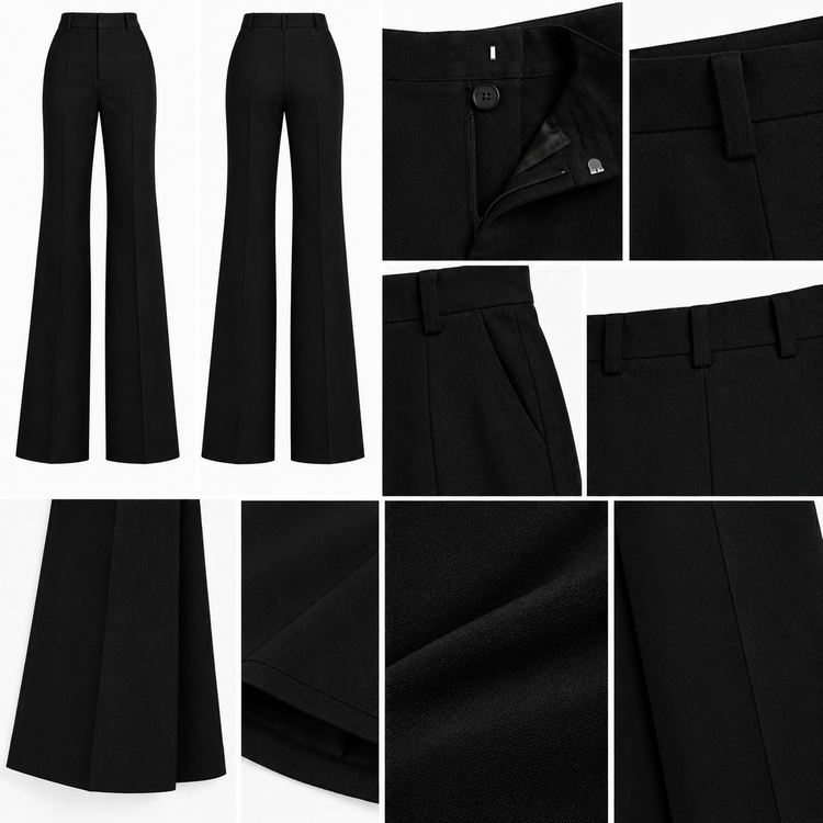 کت و شلوار زنانه مدل Asymmetric Tailored Navy برند MODAMOON